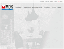 Tablet Screenshot of mdr.be