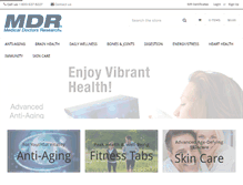 Tablet Screenshot of mdr.com